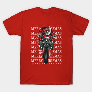 Biker Santa T-Shirt